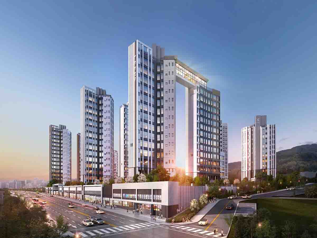 순천 용당 한양립스 파크포레 조감도